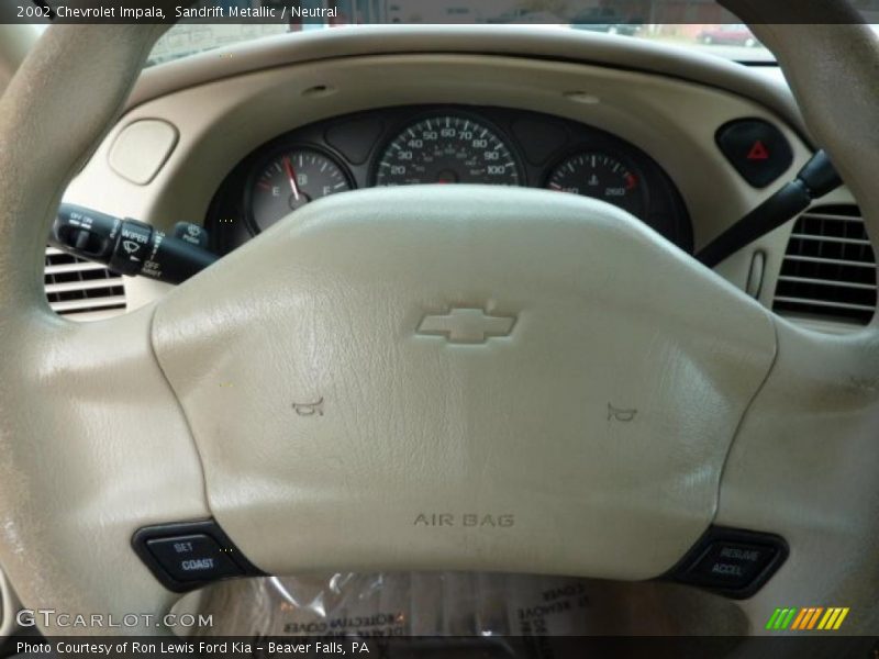 Sandrift Metallic / Neutral 2002 Chevrolet Impala