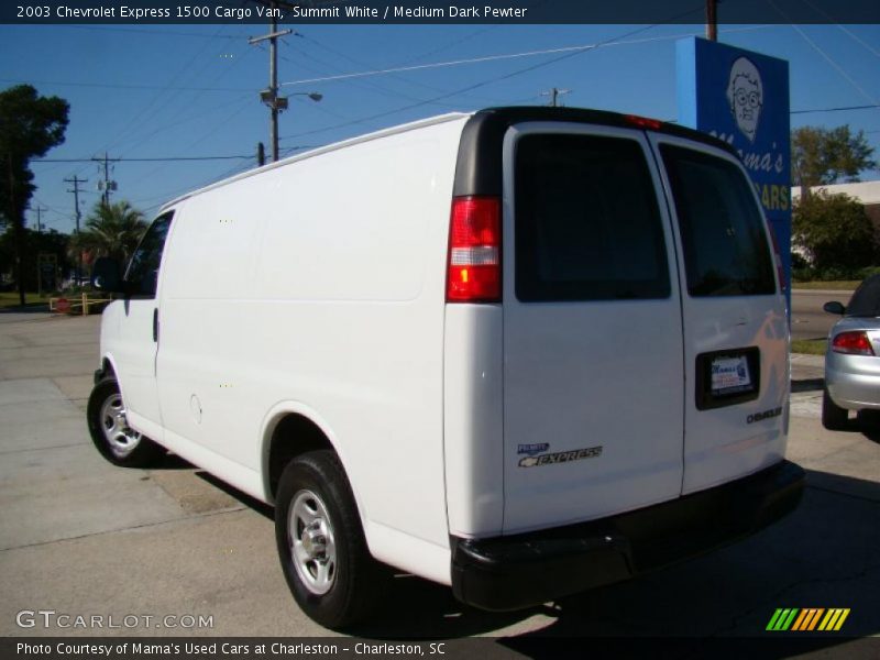 Summit White / Medium Dark Pewter 2003 Chevrolet Express 1500 Cargo Van