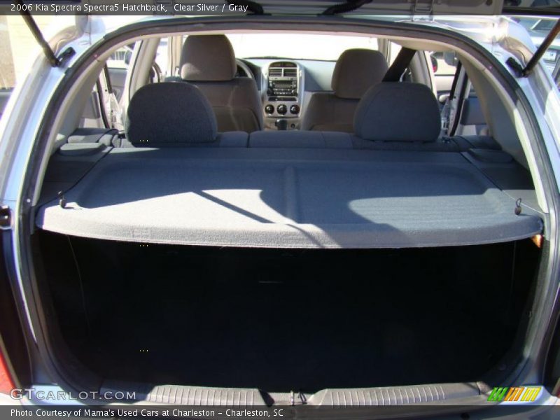 Clear Silver / Gray 2006 Kia Spectra Spectra5 Hatchback