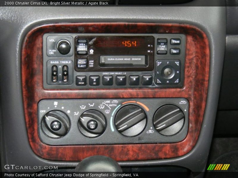 Controls of 2000 Cirrus LXi