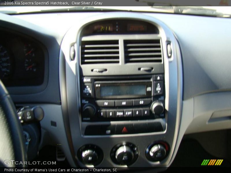 Clear Silver / Gray 2006 Kia Spectra Spectra5 Hatchback