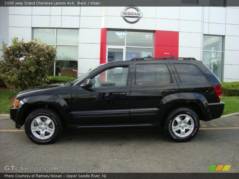 Black / Khaki 2006 Jeep Grand Cherokee Laredo 4x4