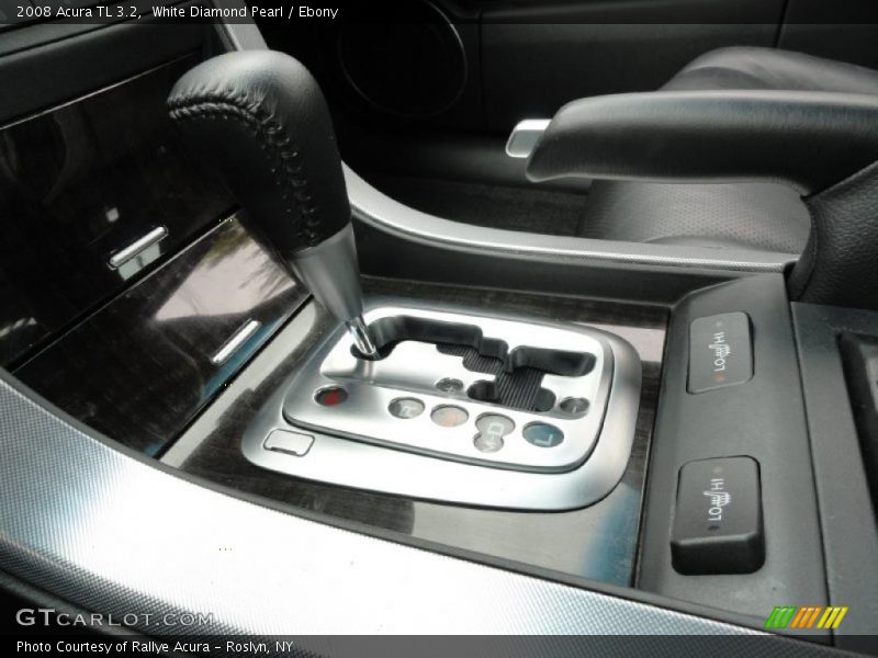 White Diamond Pearl / Ebony 2008 Acura TL 3.2