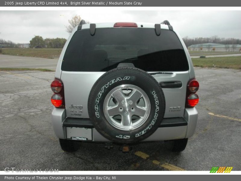 Bright Silver Metallic / Medium Slate Gray 2005 Jeep Liberty CRD Limited 4x4