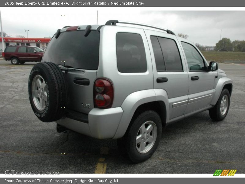 Bright Silver Metallic / Medium Slate Gray 2005 Jeep Liberty CRD Limited 4x4
