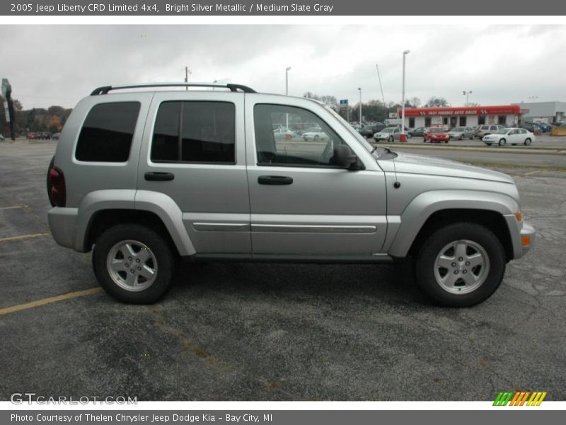 Bright Silver Metallic / Medium Slate Gray 2005 Jeep Liberty CRD Limited 4x4