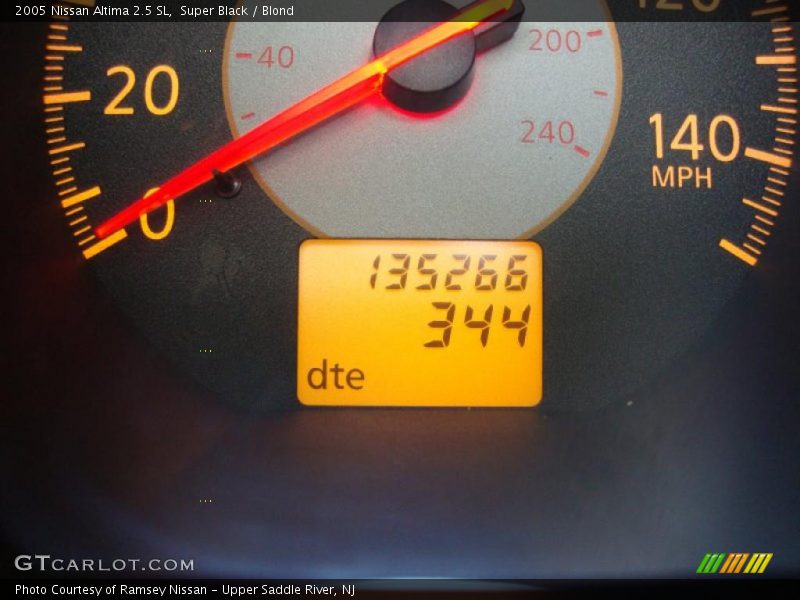 Super Black / Blond 2005 Nissan Altima 2.5 SL