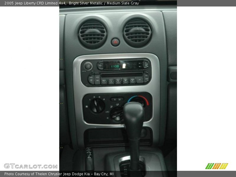 Bright Silver Metallic / Medium Slate Gray 2005 Jeep Liberty CRD Limited 4x4