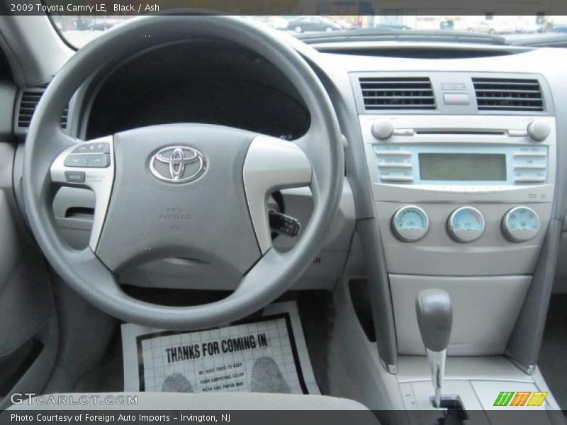 Black / Ash 2009 Toyota Camry LE