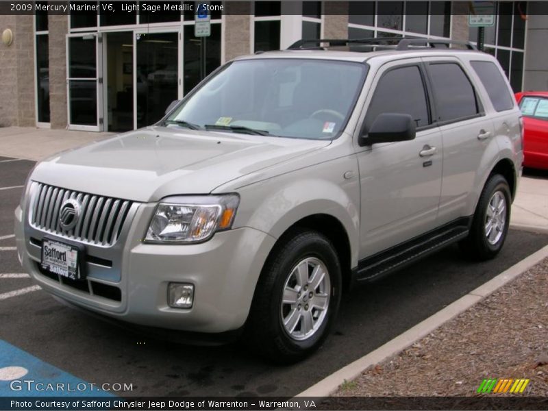 Light Sage Metallic / Stone 2009 Mercury Mariner V6