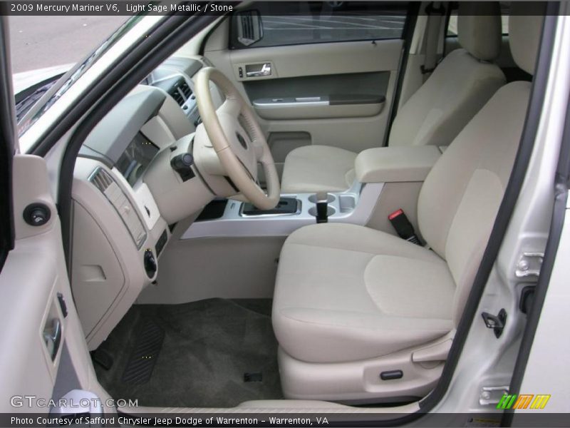 Light Sage Metallic / Stone 2009 Mercury Mariner V6