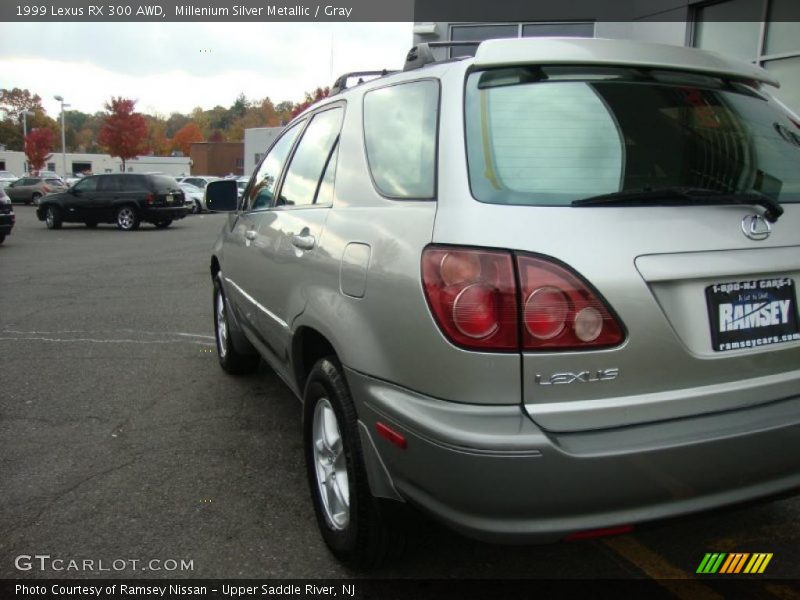Millenium Silver Metallic / Gray 1999 Lexus RX 300 AWD