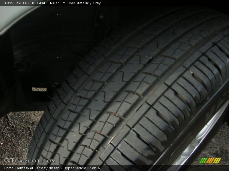 Millenium Silver Metallic / Gray 1999 Lexus RX 300 AWD