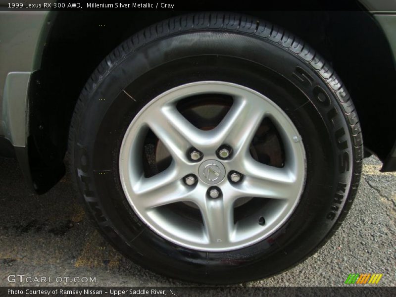 Millenium Silver Metallic / Gray 1999 Lexus RX 300 AWD