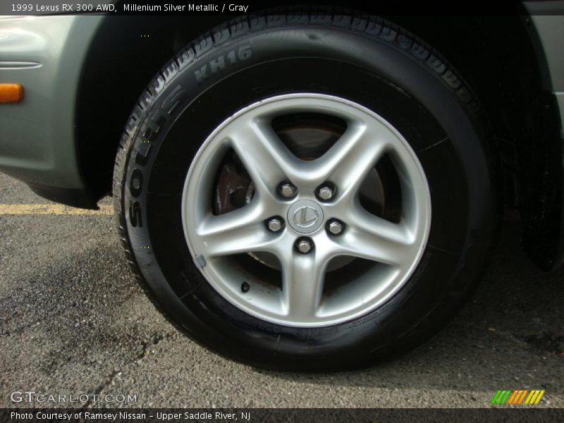 Millenium Silver Metallic / Gray 1999 Lexus RX 300 AWD