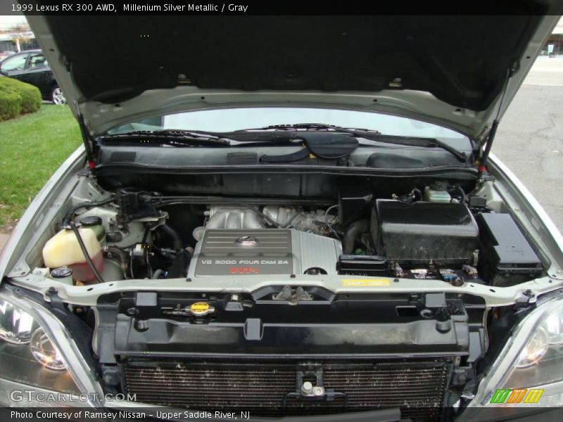 Millenium Silver Metallic / Gray 1999 Lexus RX 300 AWD