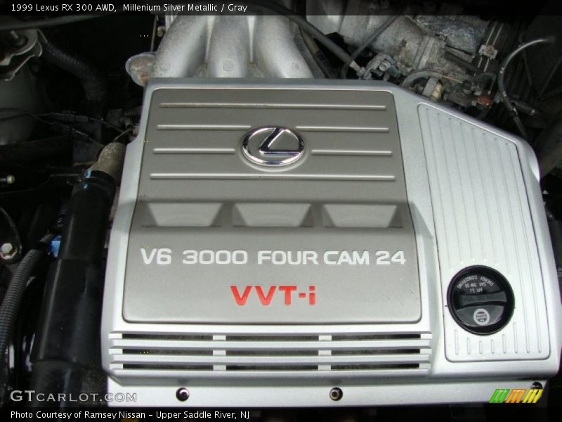 Millenium Silver Metallic / Gray 1999 Lexus RX 300 AWD