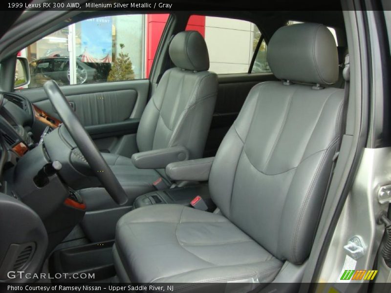 Millenium Silver Metallic / Gray 1999 Lexus RX 300 AWD