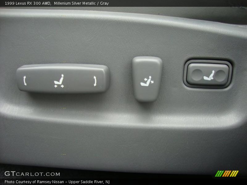 Millenium Silver Metallic / Gray 1999 Lexus RX 300 AWD