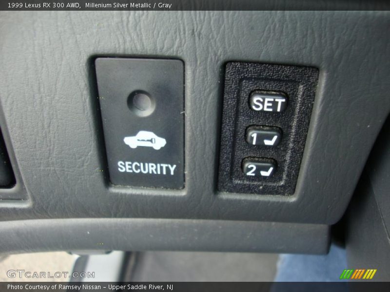Millenium Silver Metallic / Gray 1999 Lexus RX 300 AWD
