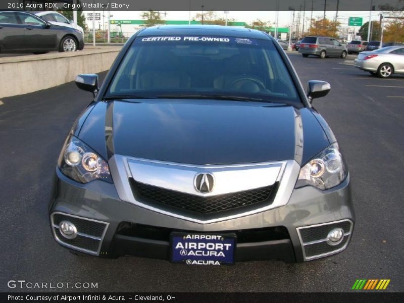 Grigio Metallic / Ebony 2010 Acura RDX
