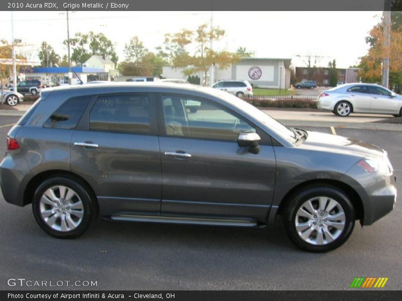 Grigio Metallic / Ebony 2010 Acura RDX