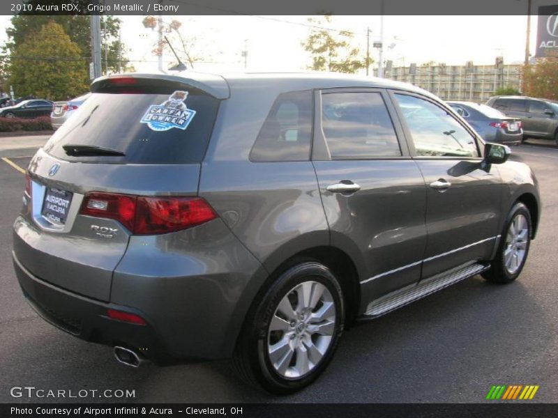Grigio Metallic / Ebony 2010 Acura RDX