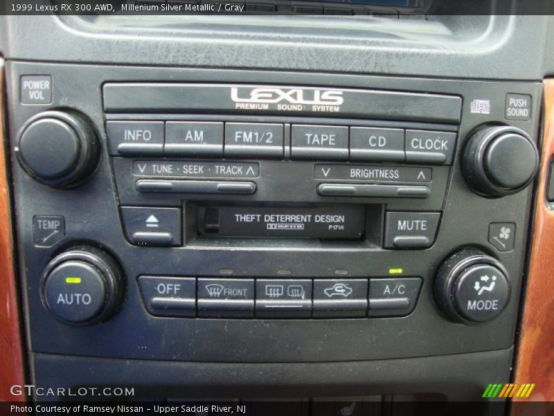 Millenium Silver Metallic / Gray 1999 Lexus RX 300 AWD