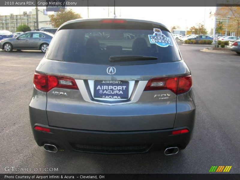 Grigio Metallic / Ebony 2010 Acura RDX
