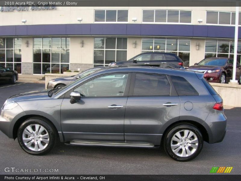 Grigio Metallic / Ebony 2010 Acura RDX