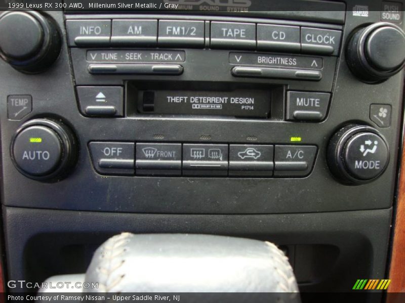 Millenium Silver Metallic / Gray 1999 Lexus RX 300 AWD