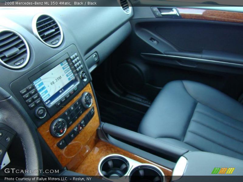 Black / Black 2008 Mercedes-Benz ML 350 4Matic