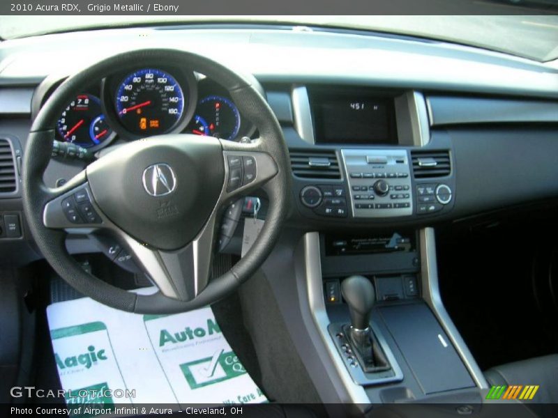 Dashboard of 2010 RDX 