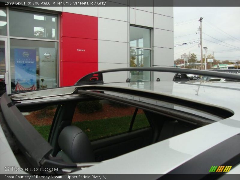 Millenium Silver Metallic / Gray 1999 Lexus RX 300 AWD