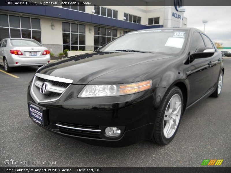 Nighthawk Black Pearl / Ebony 2008 Acura TL 3.2