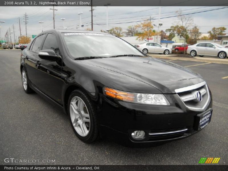 Nighthawk Black Pearl / Ebony 2008 Acura TL 3.2