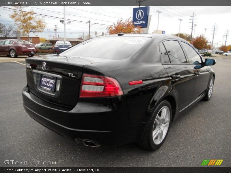 Nighthawk Black Pearl / Ebony 2008 Acura TL 3.2