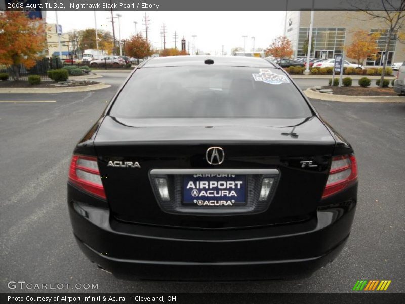 Nighthawk Black Pearl / Ebony 2008 Acura TL 3.2