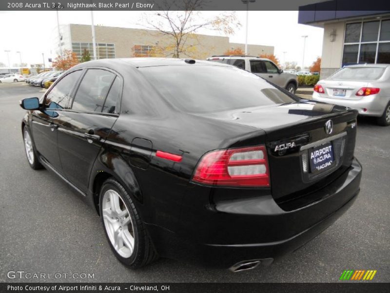 Nighthawk Black Pearl / Ebony 2008 Acura TL 3.2