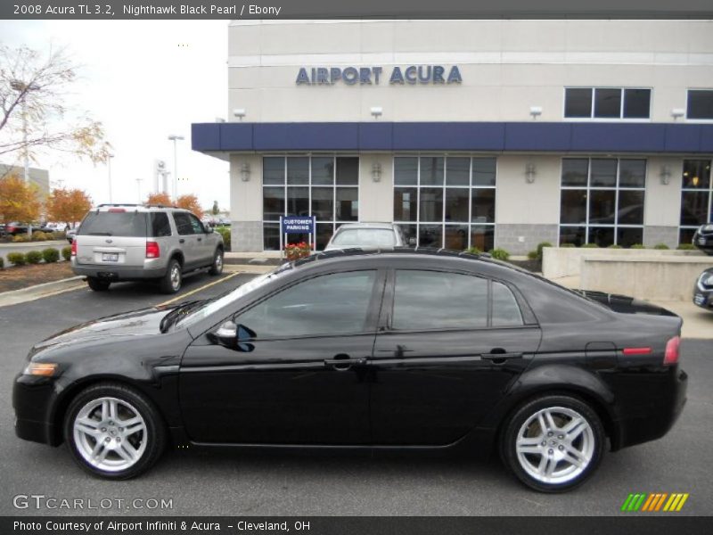 Nighthawk Black Pearl / Ebony 2008 Acura TL 3.2