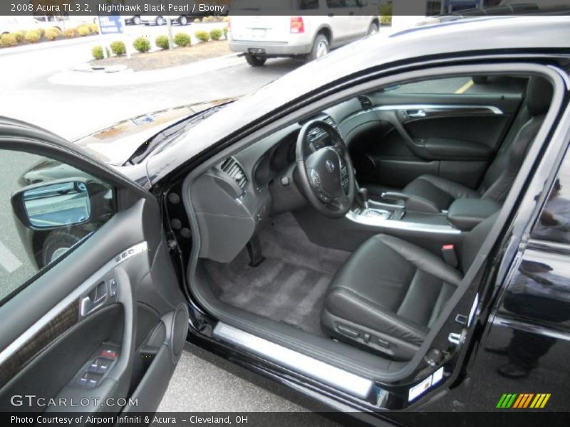 Nighthawk Black Pearl / Ebony 2008 Acura TL 3.2