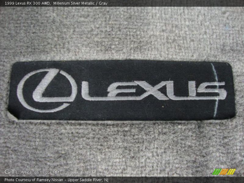 Millenium Silver Metallic / Gray 1999 Lexus RX 300 AWD