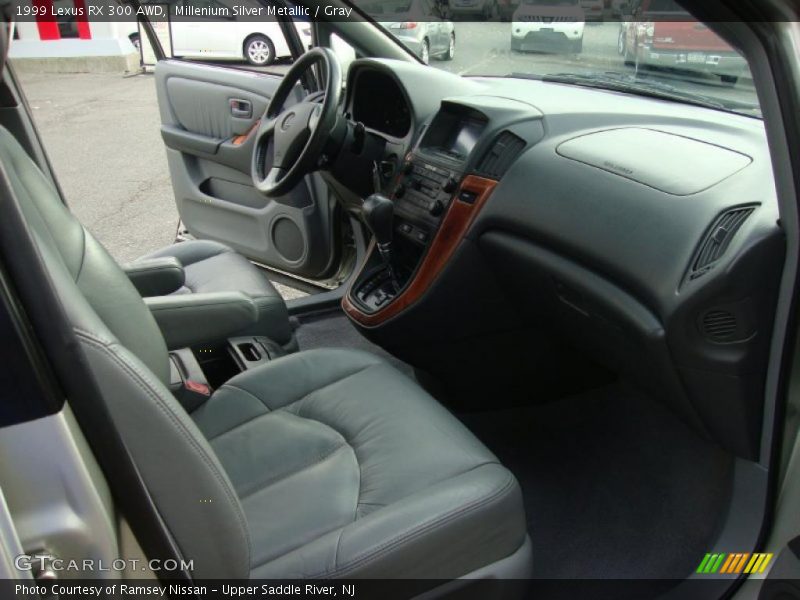 Millenium Silver Metallic / Gray 1999 Lexus RX 300 AWD