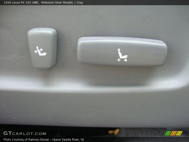 Millenium Silver Metallic / Gray 1999 Lexus RX 300 AWD