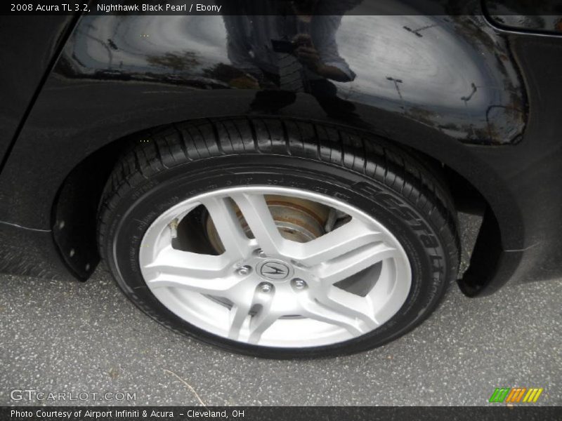 Nighthawk Black Pearl / Ebony 2008 Acura TL 3.2