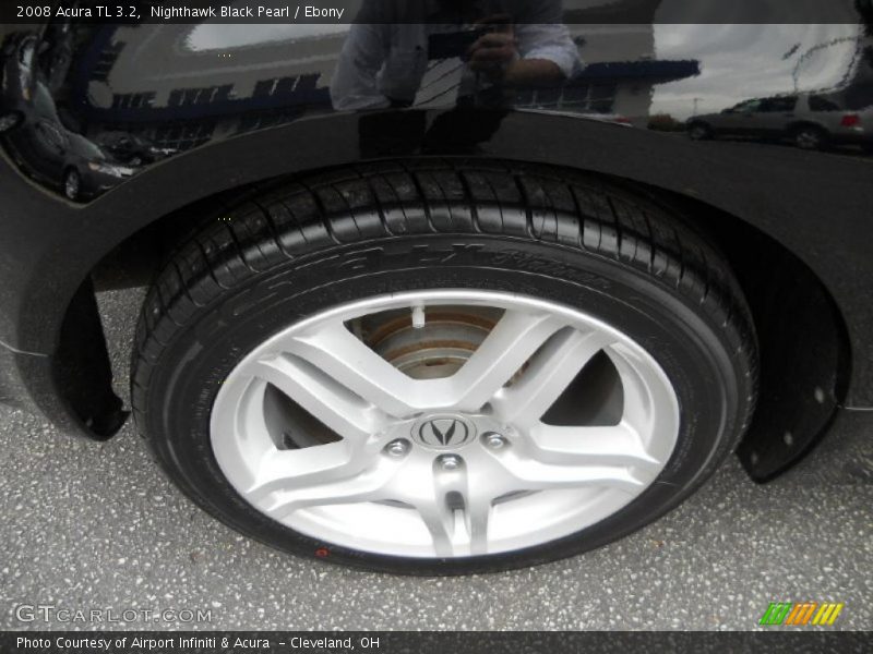 Nighthawk Black Pearl / Ebony 2008 Acura TL 3.2