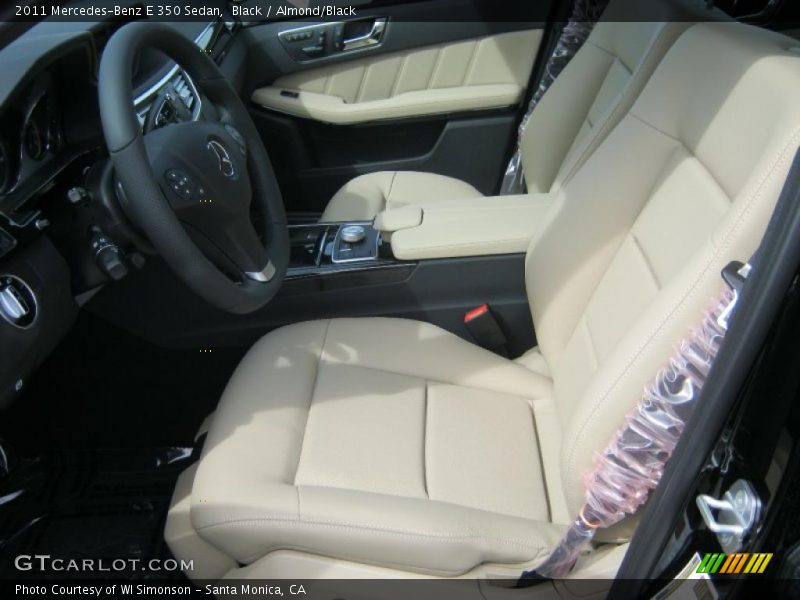 Black / Almond/Black 2011 Mercedes-Benz E 350 Sedan