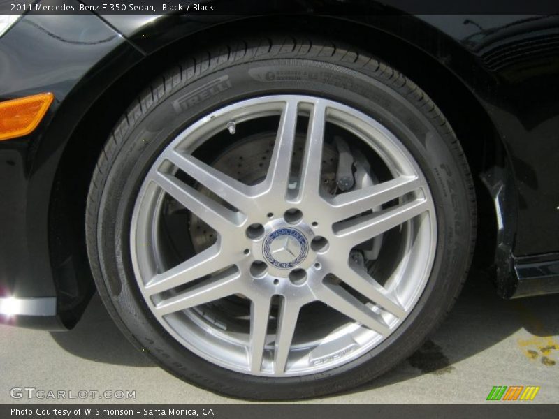 Black / Black 2011 Mercedes-Benz E 350 Sedan