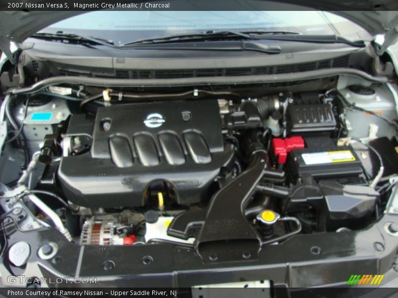 Magnetic Grey Metallic / Charcoal 2007 Nissan Versa S