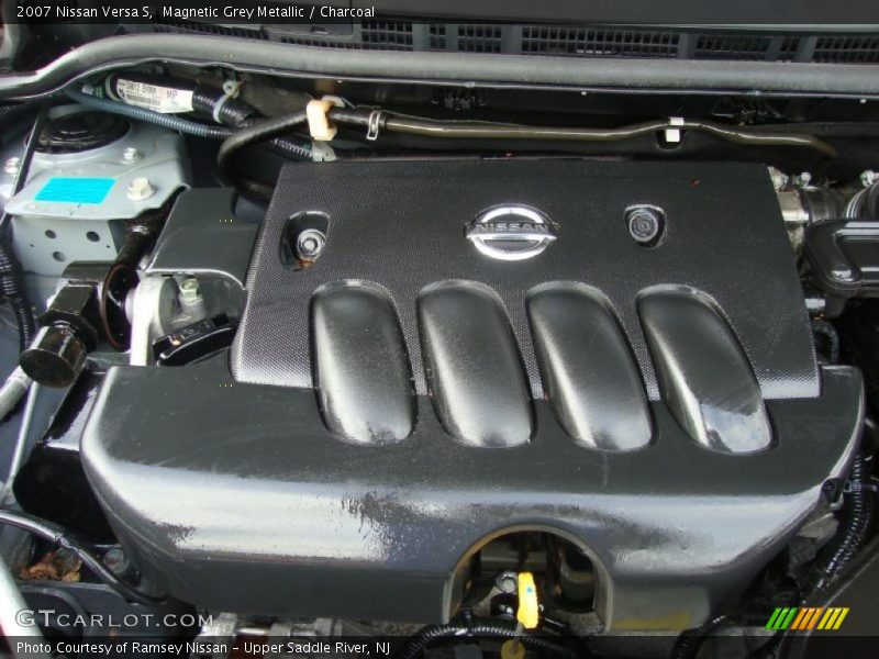 Magnetic Grey Metallic / Charcoal 2007 Nissan Versa S